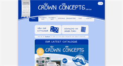 Desktop Screenshot of crownconcepts.com.au